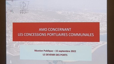 Réunion publique sur le devenir des ports : les jeux sont-ils faits ?